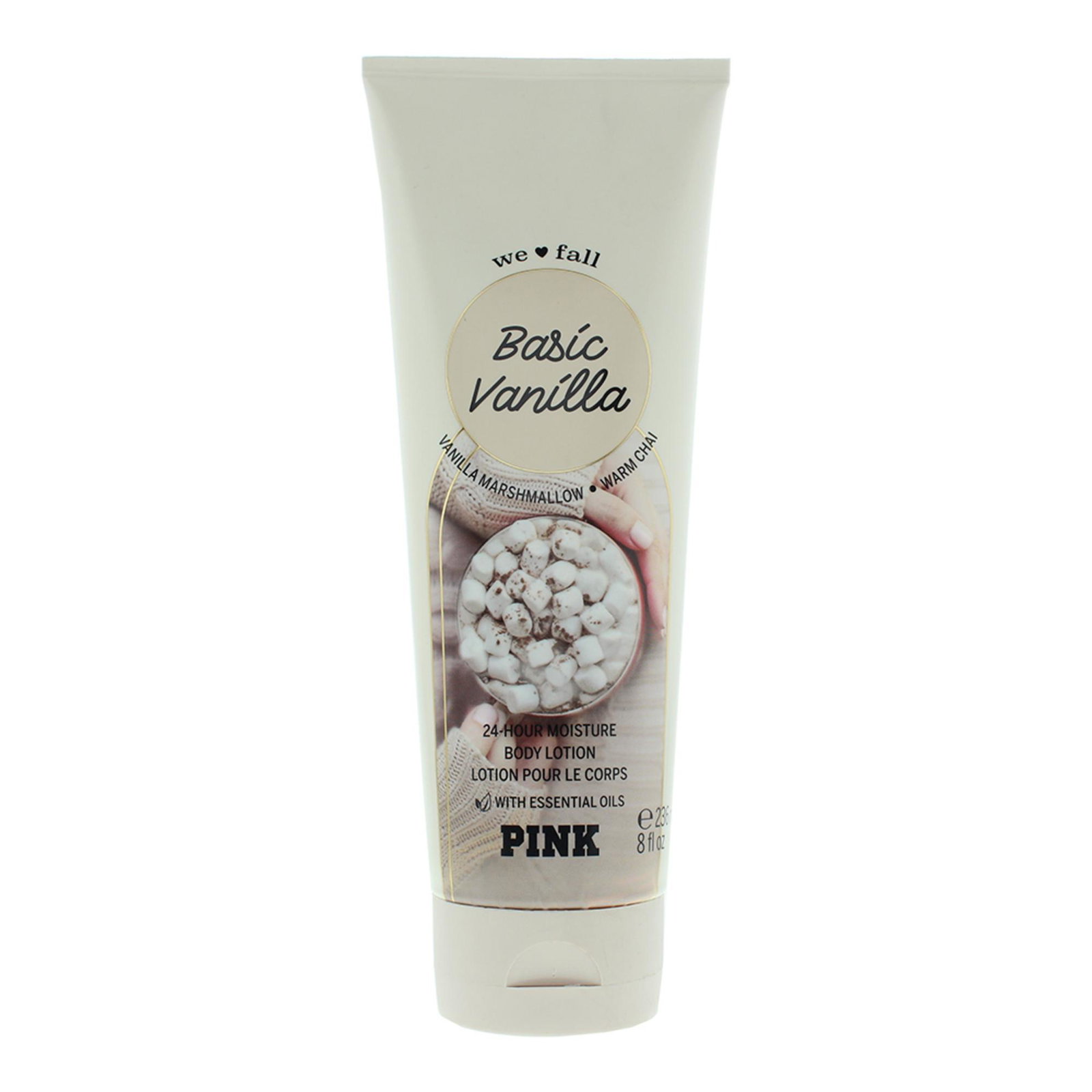 Victoria`s Secret Victoria`s Secret Pink Basic Vanilla — Хидратиращ лосион за тяло, 236 мл 1