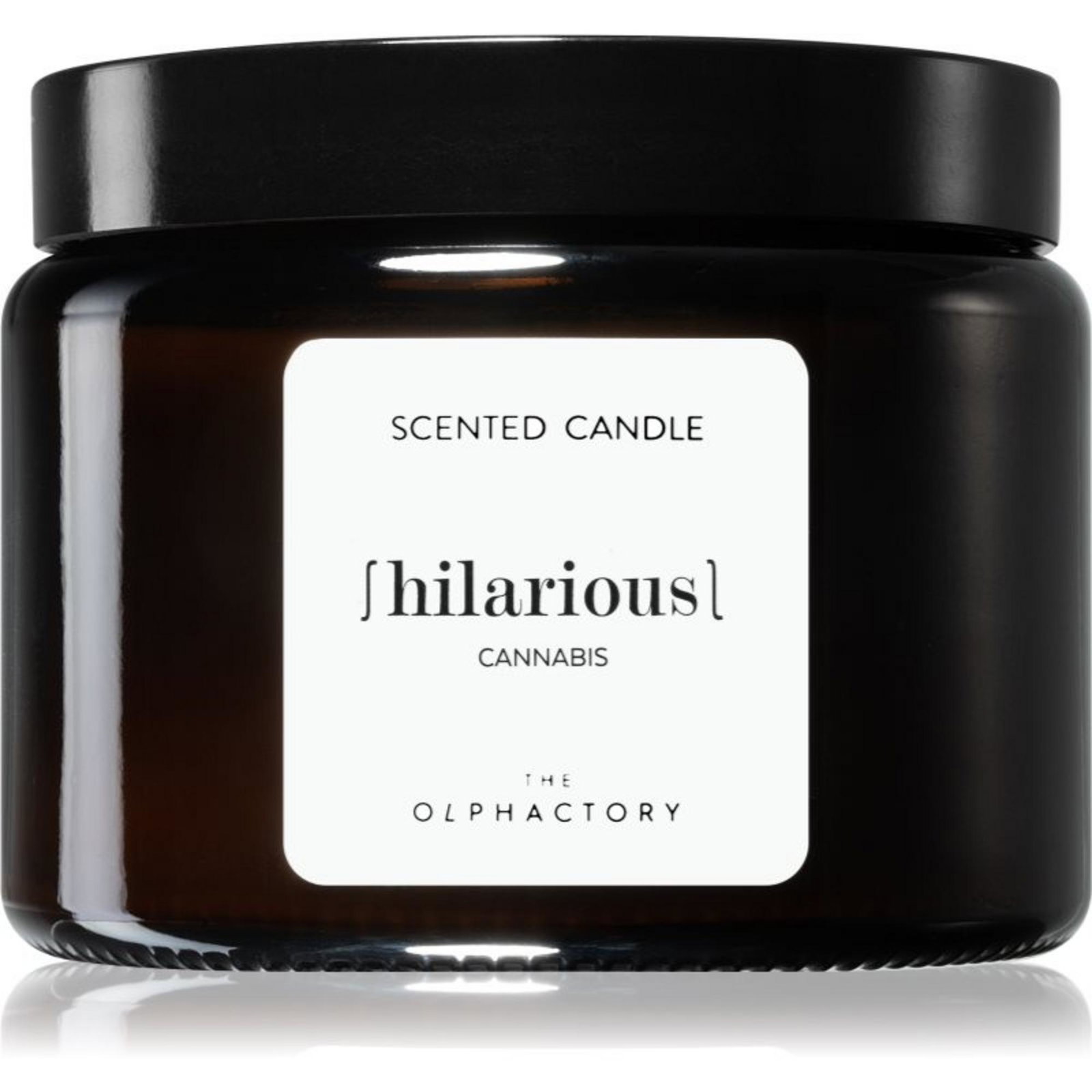 The Olphactory The Olphactory Hilarious Cannabis Cannabis Scented Candle — Ароматна свещ, 360 г 1