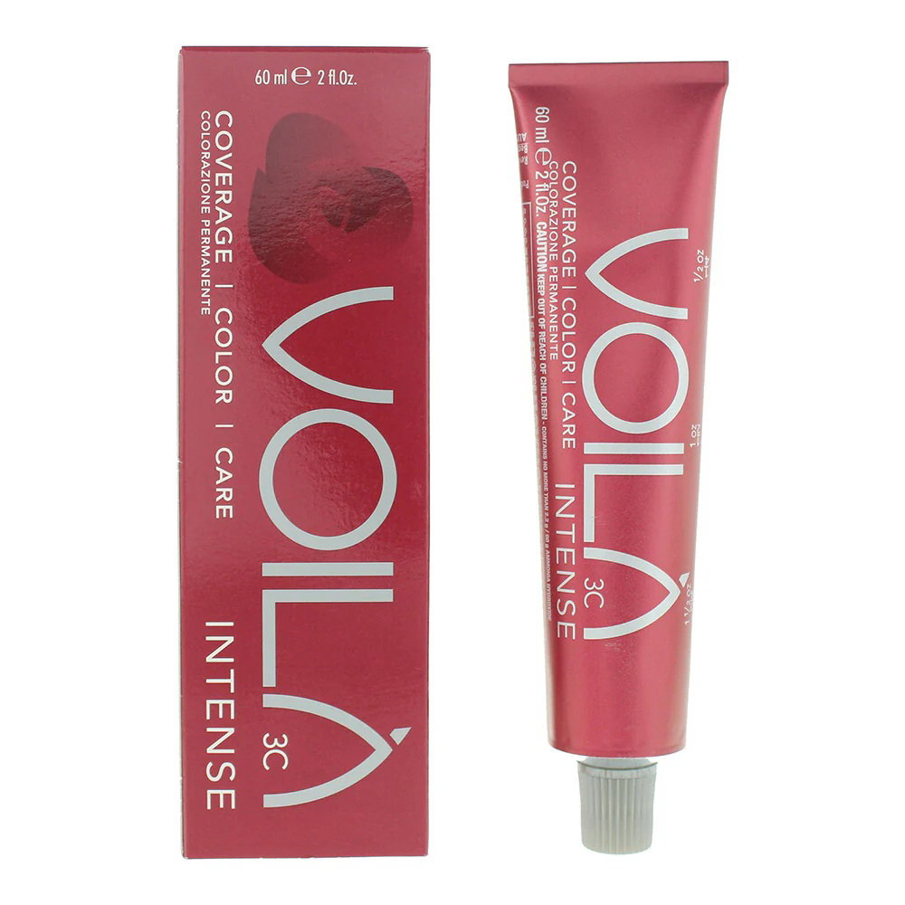 Intercosmo Intercosmo Voila 3C Intense — Боя за коса, 60 мл — 3.00 Dark Mediterranean Brown 1