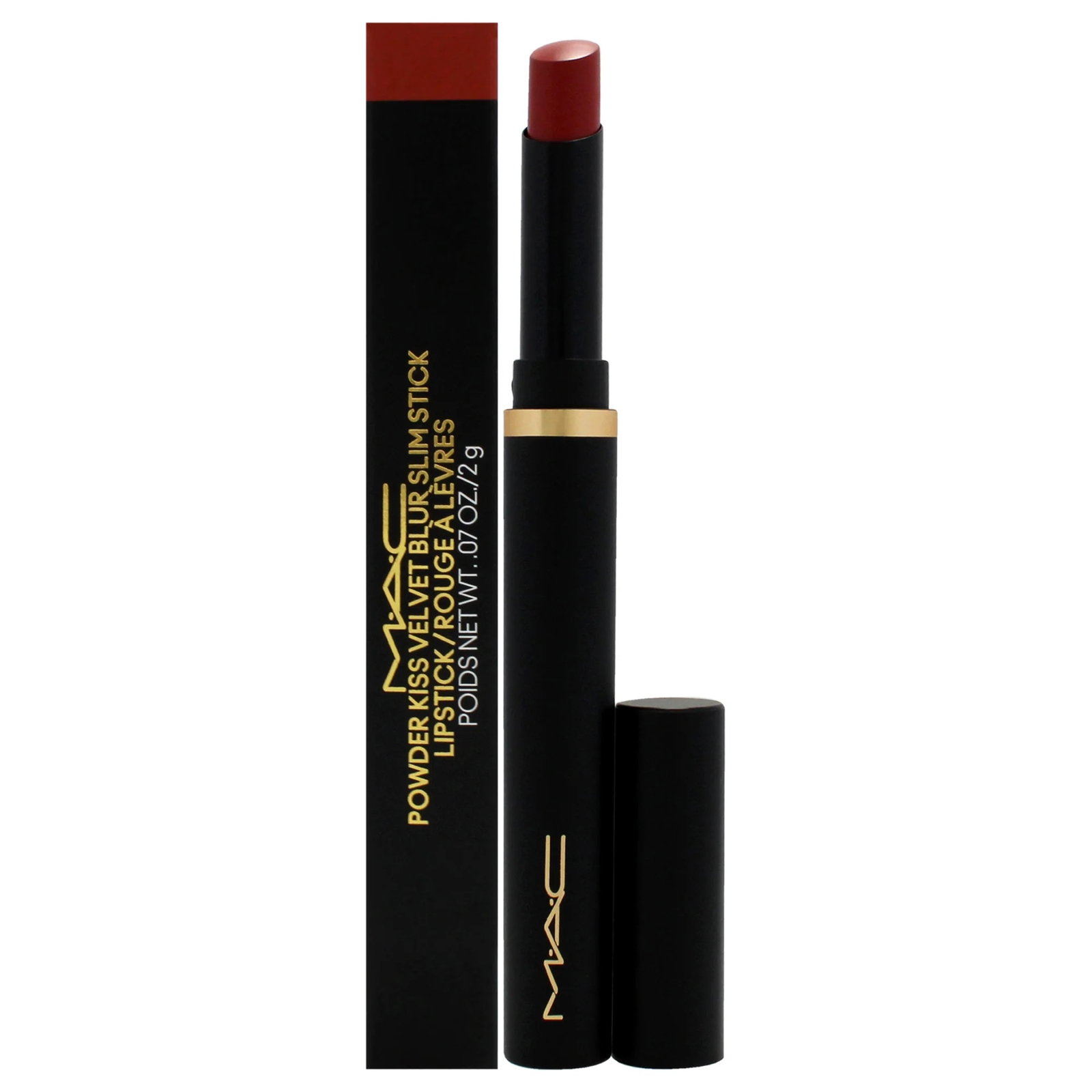 MAC MAC Powder Kiss Velvet Blur — Кремообразно червило, 2 г 1