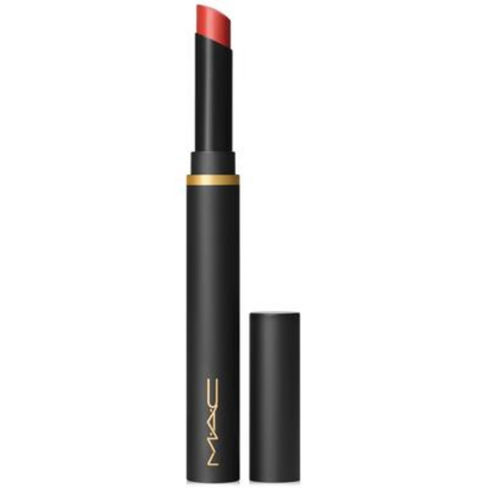 MAC MAC Powder Kiss Velvet Blur Matte — Матиращо кремообразно червило, 2 г — 878 Dubonnet Buzz 1