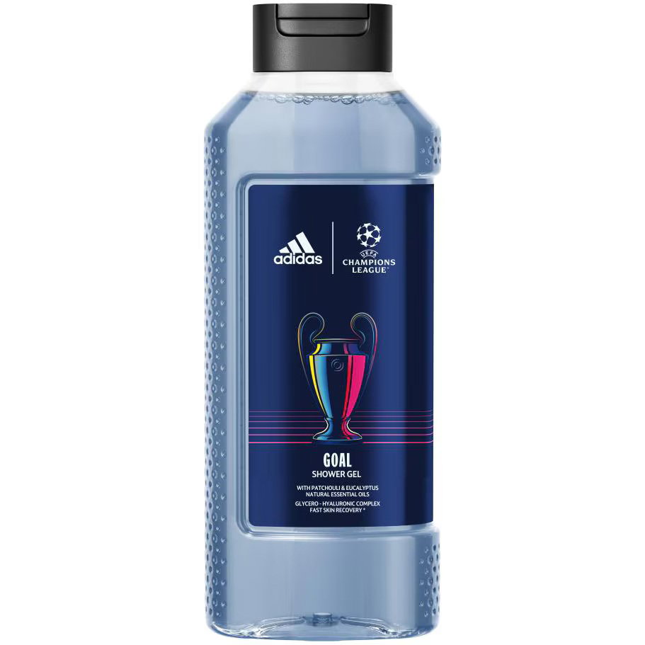 Adidas Adidas Champions League Goal Hydration — Хидратиращ душ гел за всички типове кожа, 400 мл 1