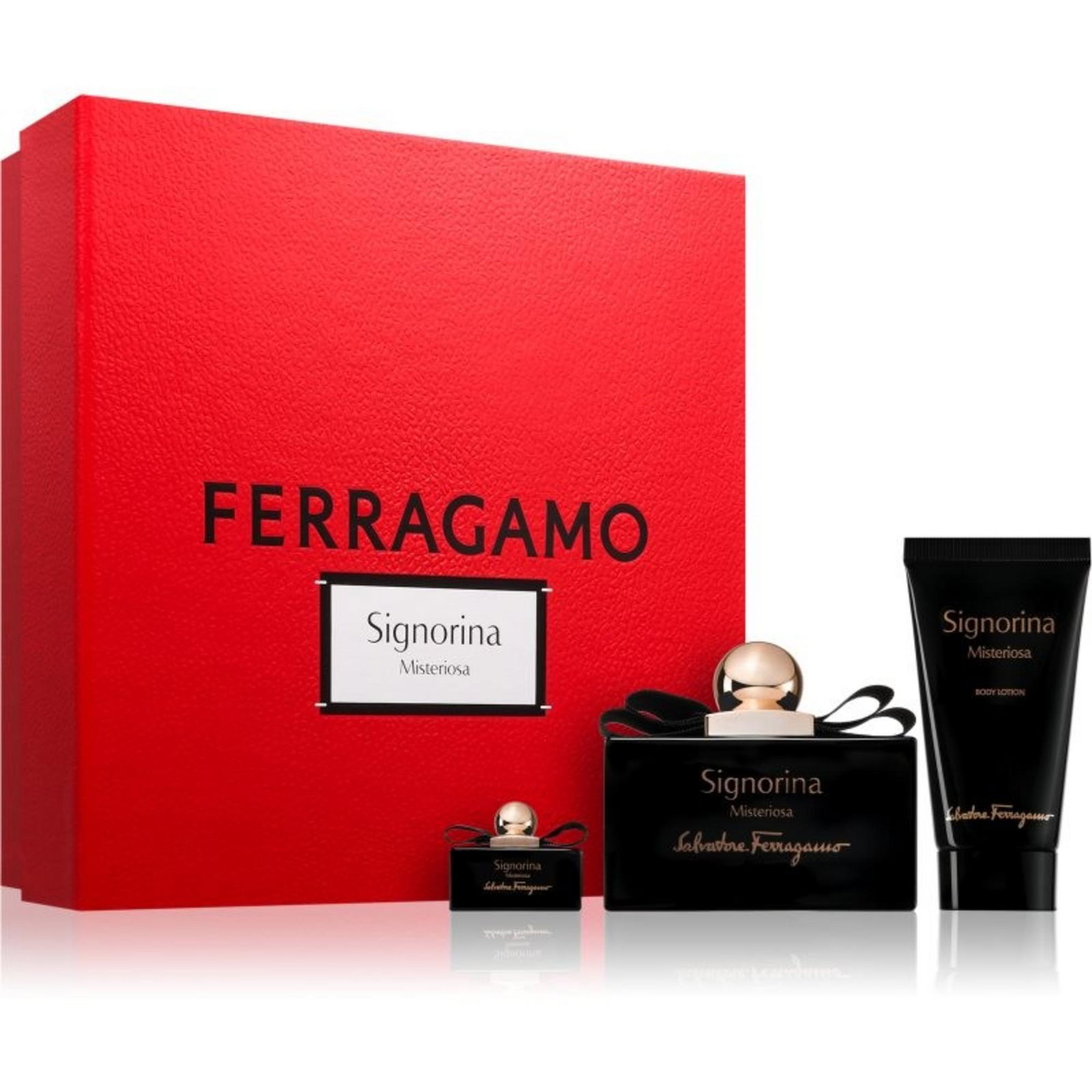 Salvatore Ferragamo Salvatore Ferragamo Signorina Misteriosa — Лосион за тяло, 50 мл КОМПЛЕКТ 2