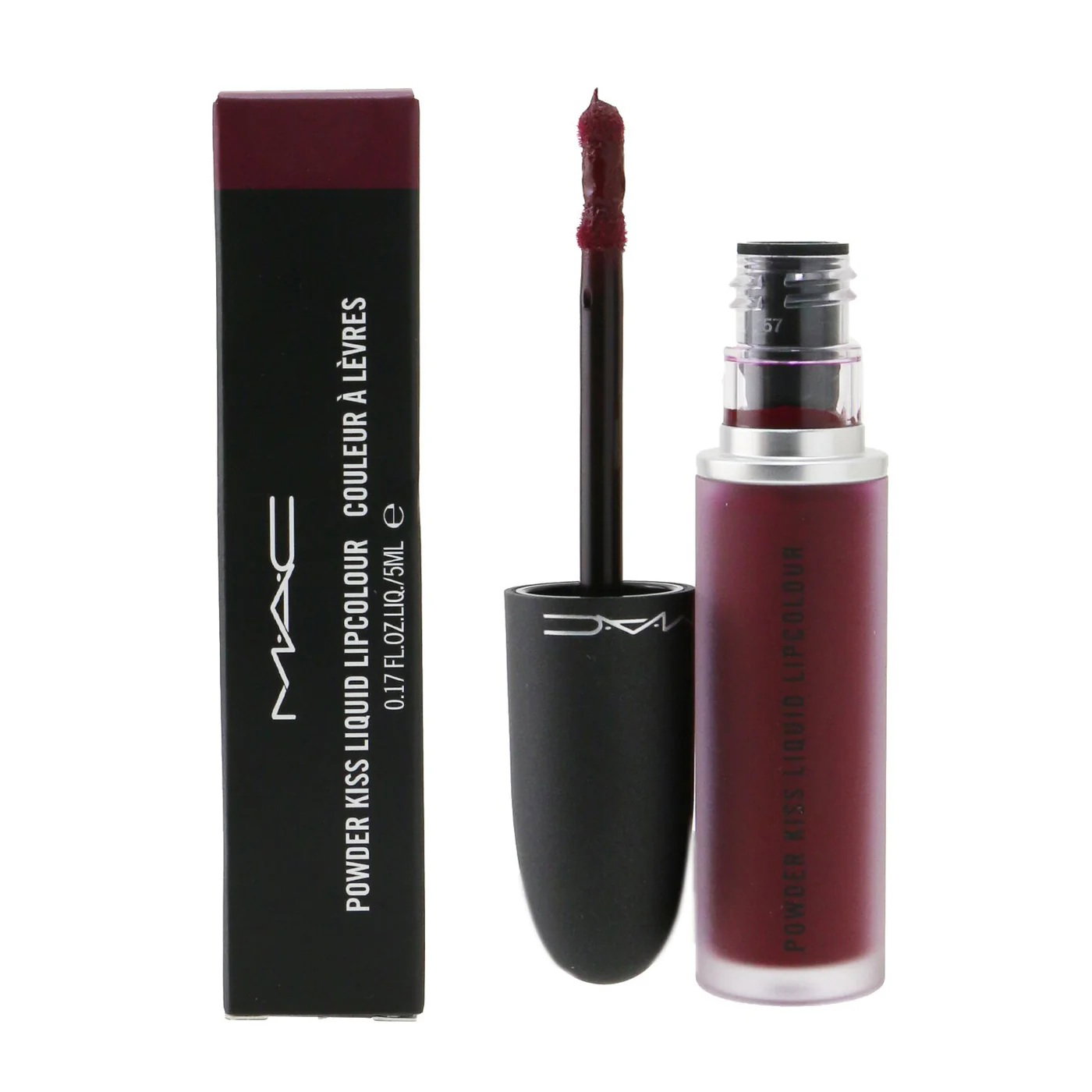 MAC MAC Powder Kiss Matte — Матиращо течно червило, 5 мл — 983 Burning Love 1