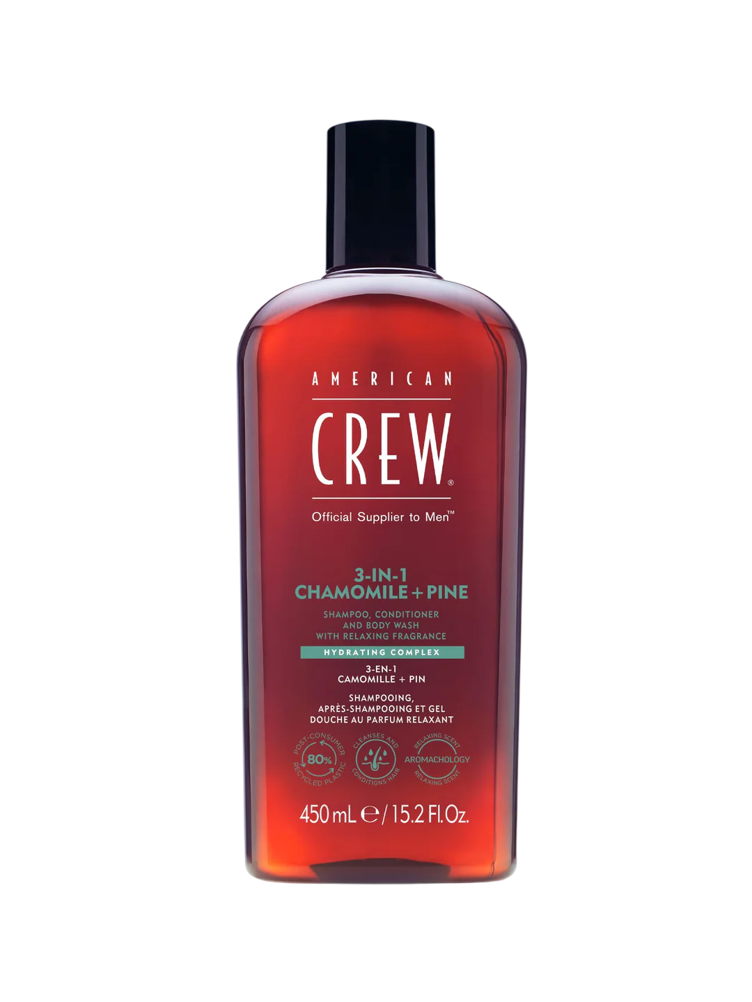 American Crew American Crew Tea Tree Chamomile & Pine — Хидратиращ шампоан, 450 мл 1