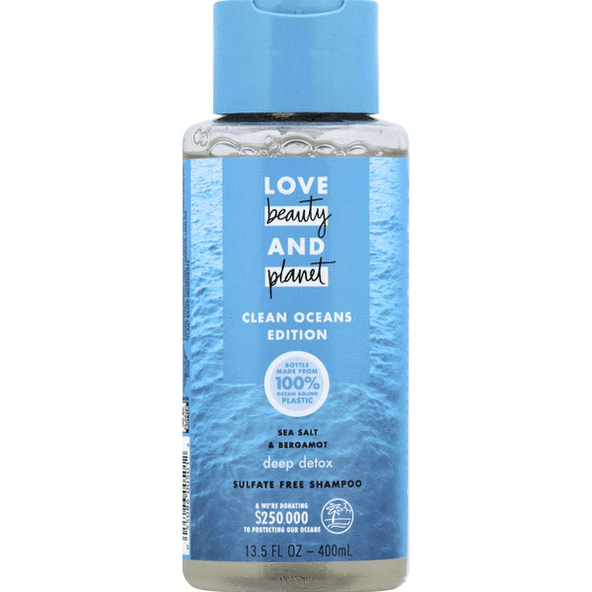 Love Beauty And Planet Love Beauty And Planet Sea Salt and Bergamot — Шампоан, 400 мл 1