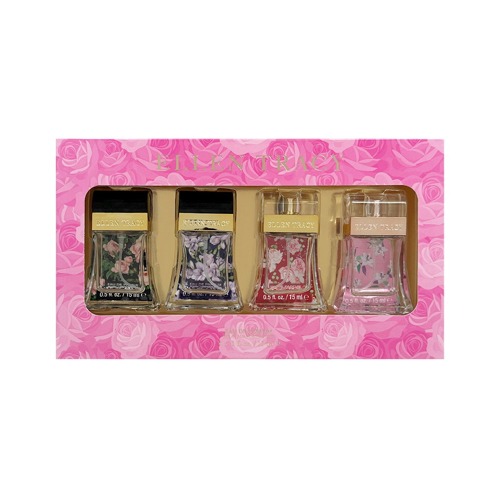 Ellen Tracy Ellen Tracy Set Ellen Tracy: Sparkling 15 ml + Strong 15 ml + Sensational 15 ml + Courageous 15 мл - Парфюмна Вода за Жени 1