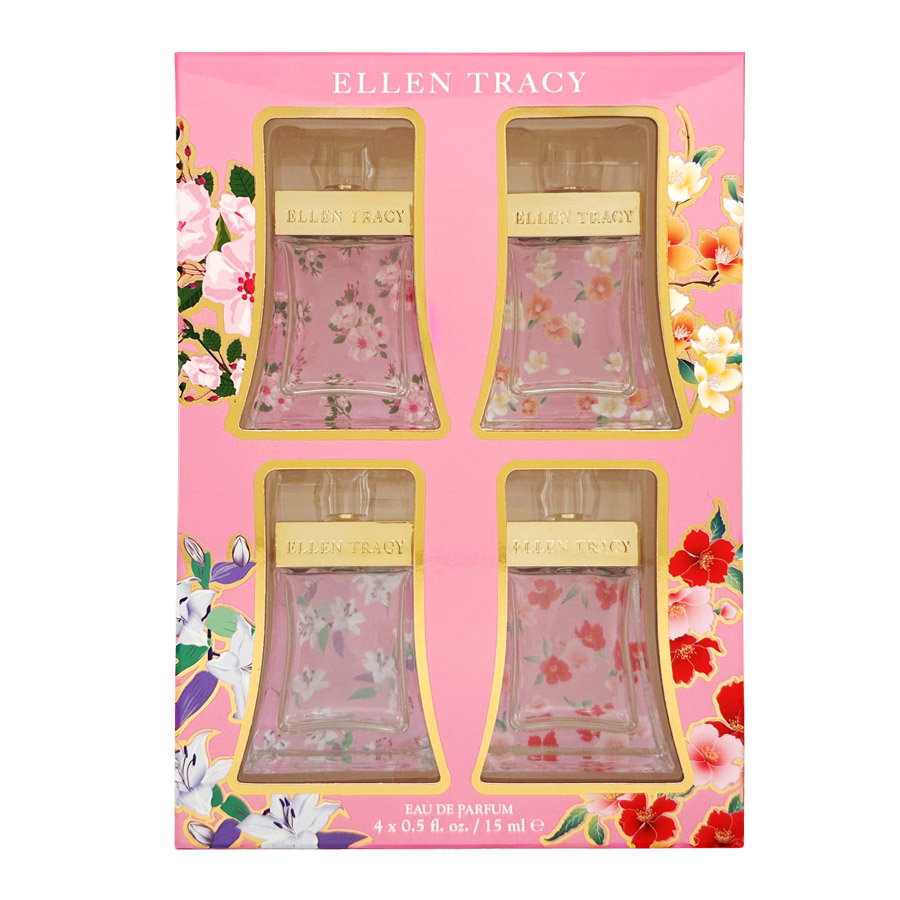 Ellen Tracy Ellen Tracy Set Ellen Tracy: Sparkling 15 ml + Bloom 15 ml + Dashing 15 ml + Luminous 15 мл - Парфюмна Вода за Жени 1