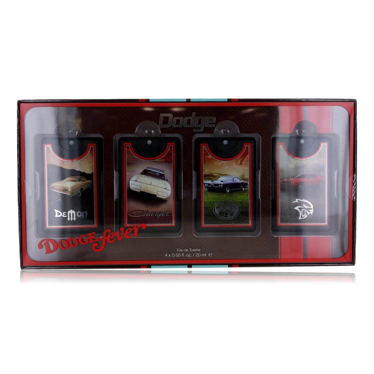 Dodge Dodge Set Dodge: Charger 20 ml + Demon 20 ml + SRT 20 ml + Super Bee 20 мл - Тоалетна Вода за Мъже 1