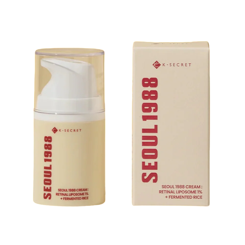 K-Secret K-Secret Seoul 1988 Retinal Liposome + Fermented Rice — Крем против бръчки, 50 мл 2