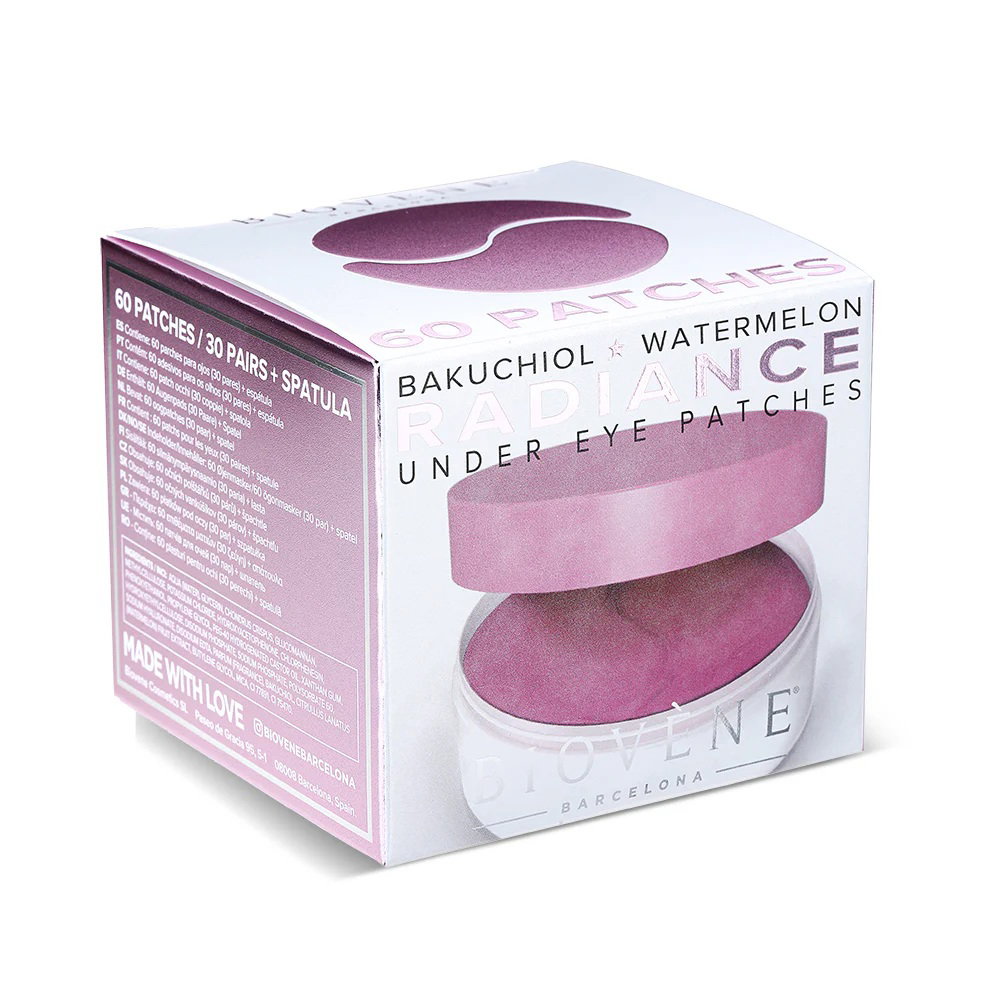 Biovene Biovene Radiance Bakuchiol & Watermelon — Околоочни лепенки против бръчки за околоочен контур, 60 бр. 2