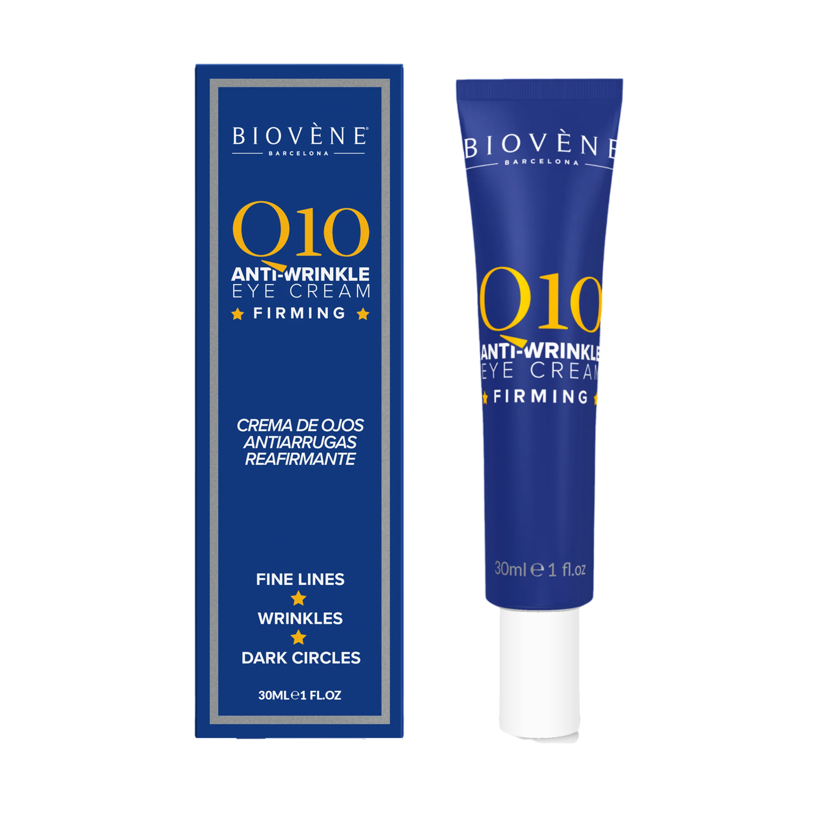 Biovene Biovene Q10 — Околоочен крем против бръчки стягащ, 30 мл 2