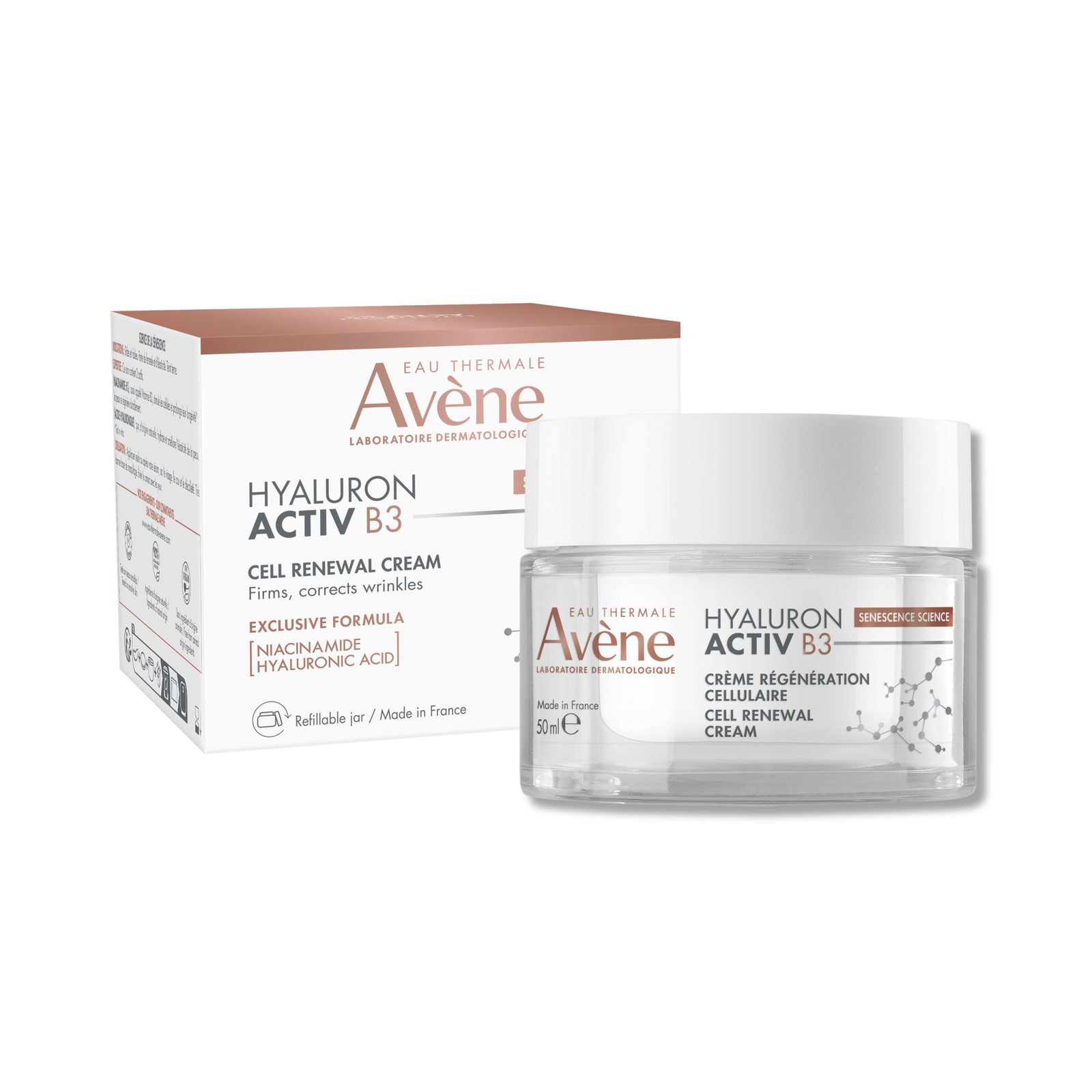Avene Avene Hyaluron Activ B3 — Крем против стареене, 50 мл 2