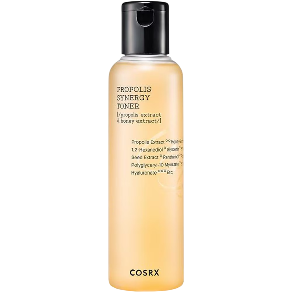 Cosrx Cosrx Propolis Synergy Propolis Extract Glow Moisturising Cleansing — Хидратиращ и озаряващ тоник за лице, 150 мл 1