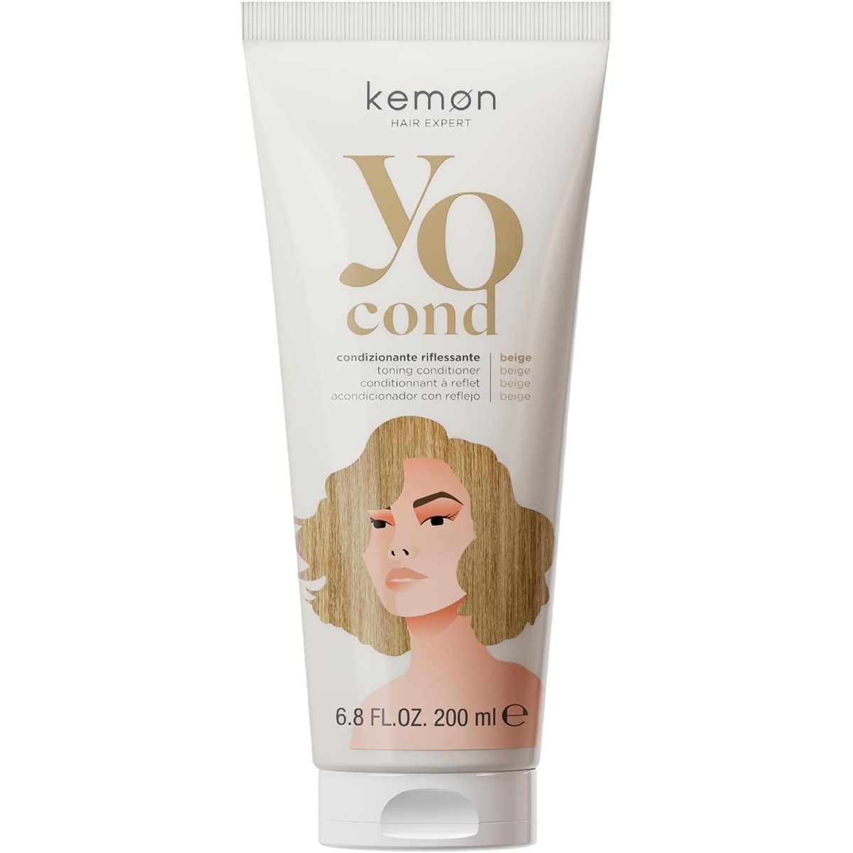 Kemon Kemon Yo Beige Coloring Hair Colour — Балсам за коса, 200 мл 1