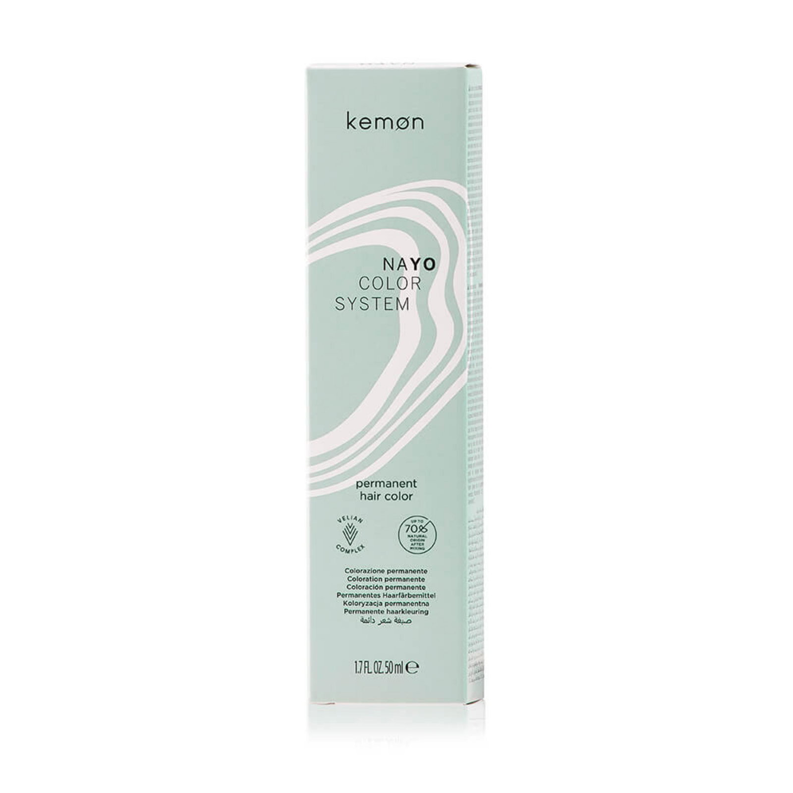 Kemon Kemon Nayo 7.2 Color — Боя за коса, 50 мл — 6.1 Dark Ash Blonde 1