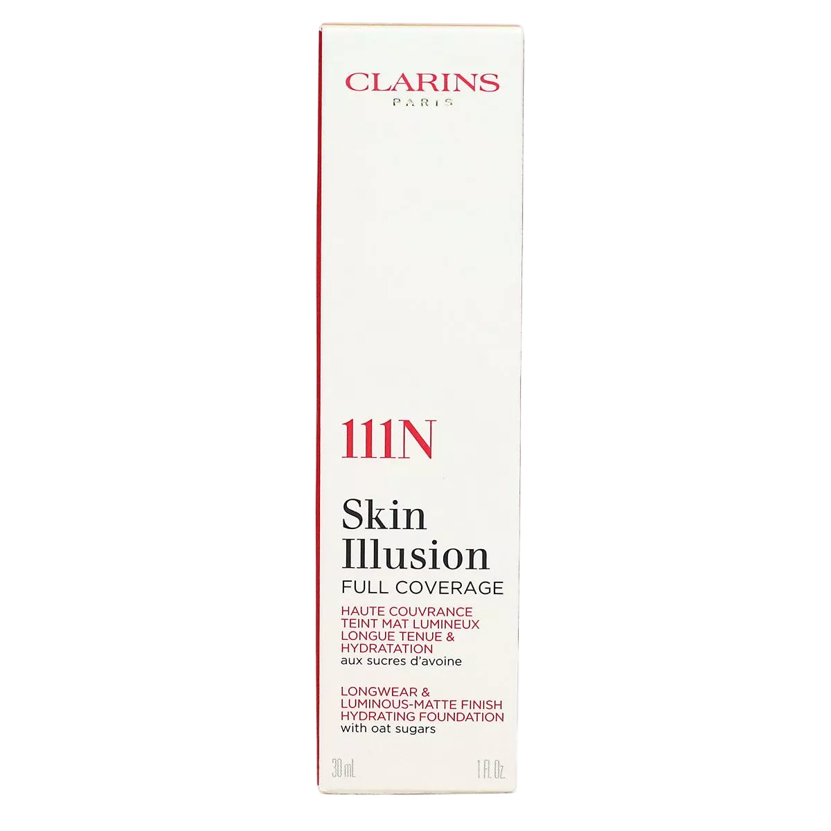 Clarins Clarins Skin Illusion Full Coverage — Покриващ течен фон дьо тен, 30 мл 2