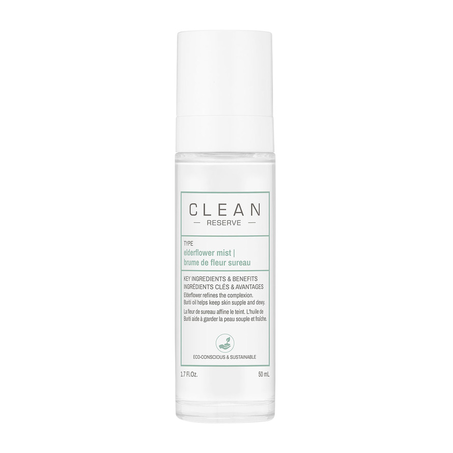 Clean Clean Elderflower — Хидратиращ и успокояващ спрей, 50 мл 1