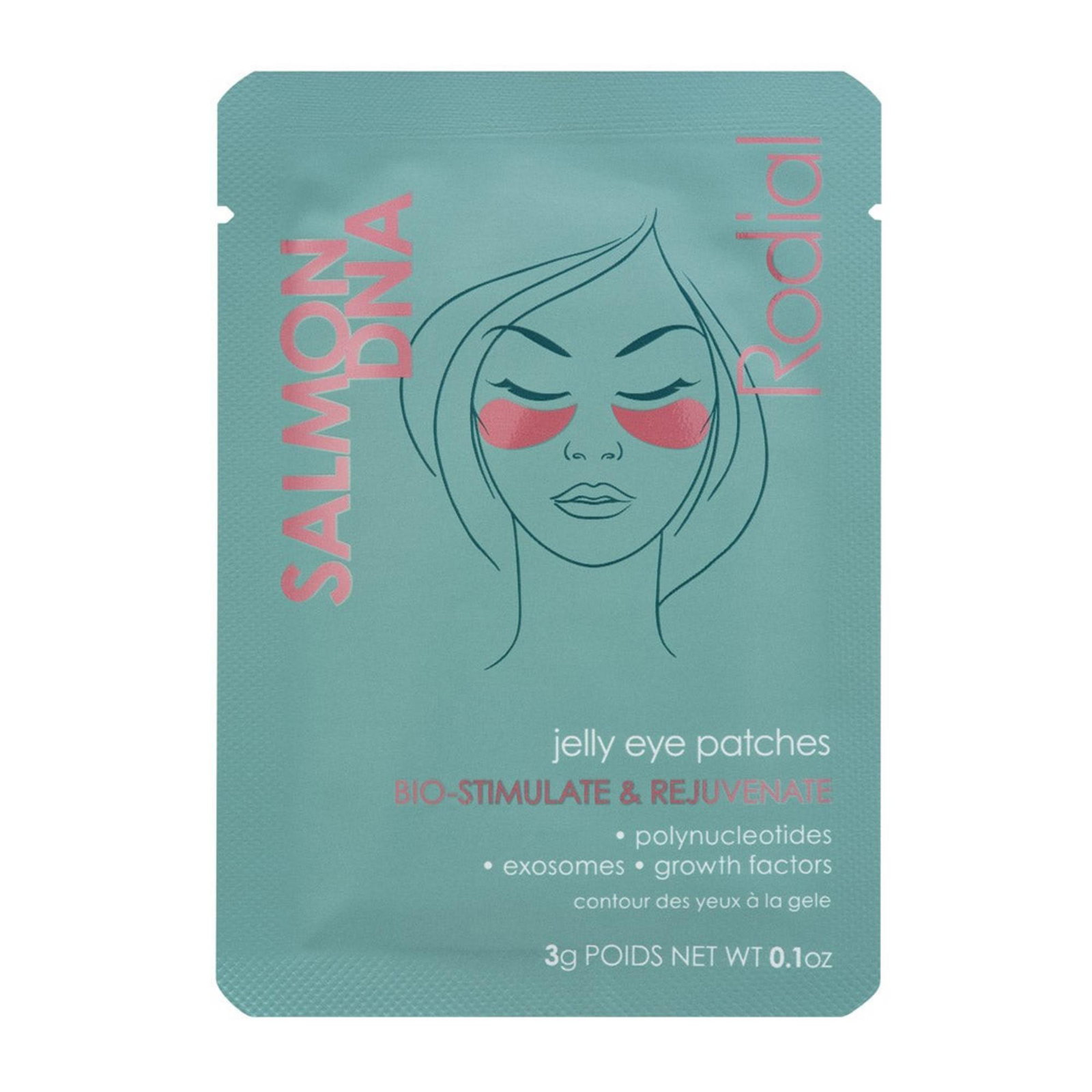 Rodial Rodial Salmon Jelly — Хидратиращи околоочни лепенки за околоочен контур 1