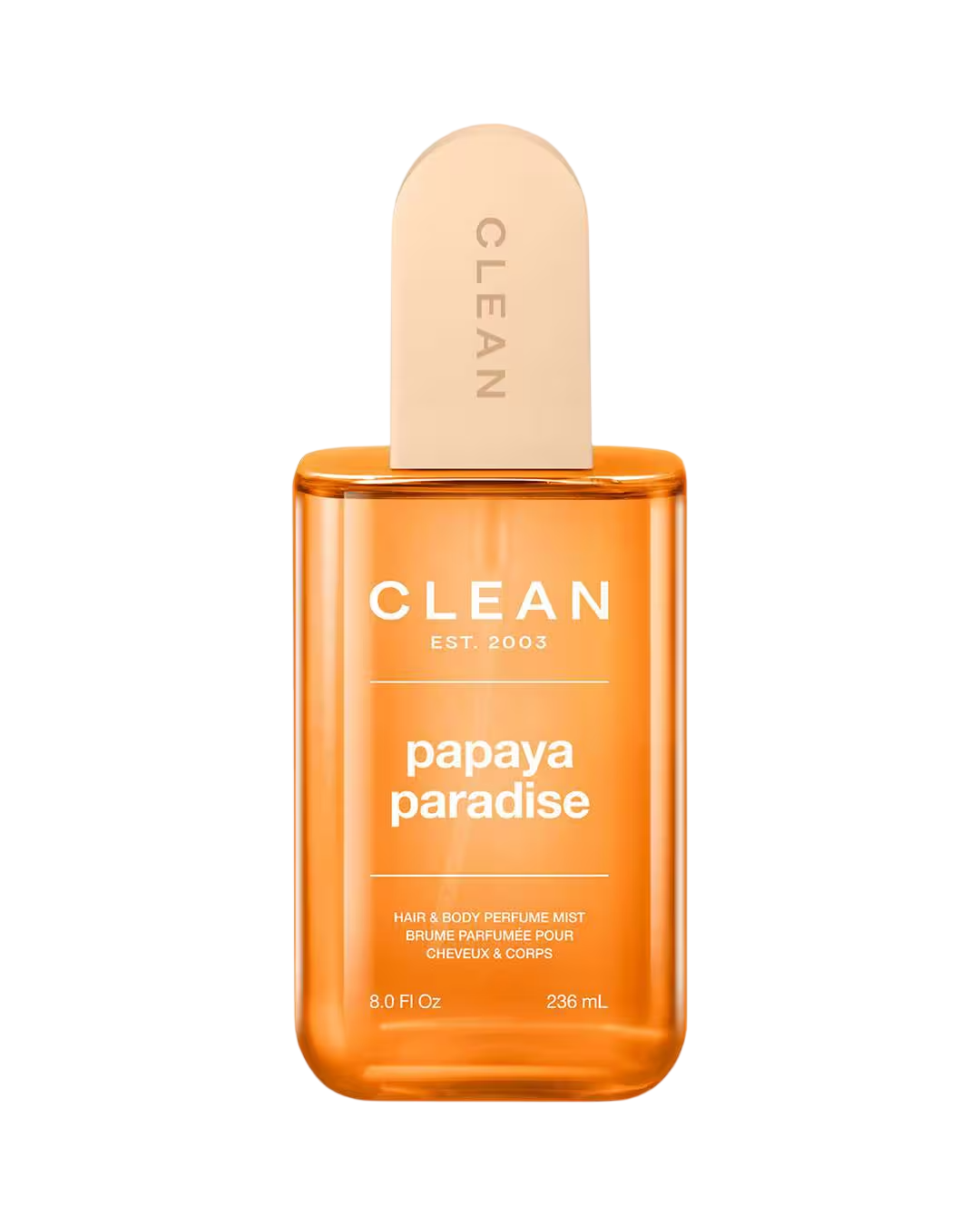 Clean Clean Papaya Paradise — Ароматен спрей за коса, 236 мл 1