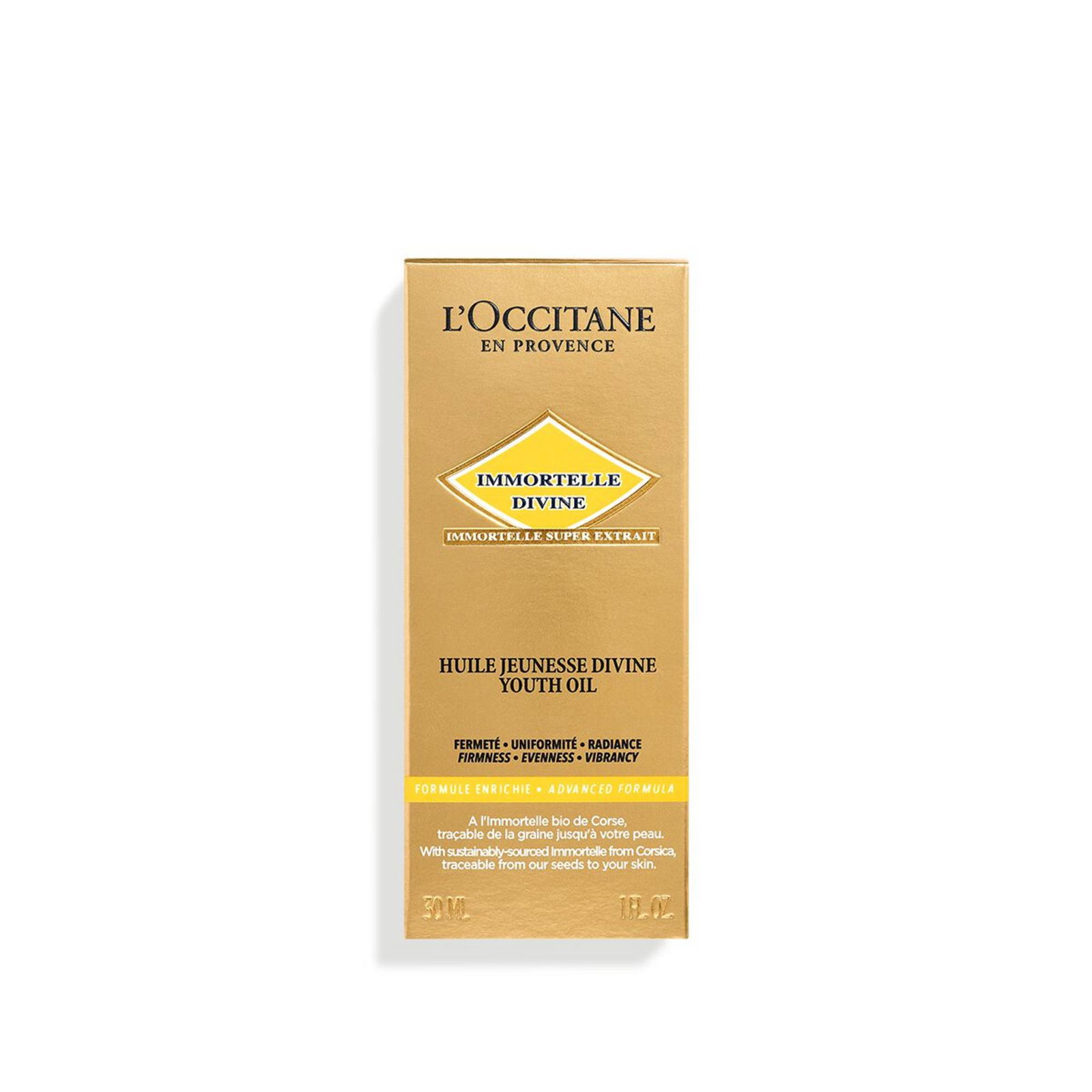 L`Occitane en Provence L`Occitane en Provence Immortelle Divine — Стягащо и озаряващо масло, 30 мл 2