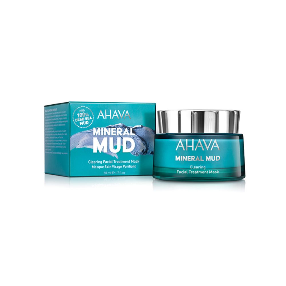 Ahava Ahava Mineral Mud Vegan Clearing Cream — Почистваща и веган маска за лице за, 50 мл 2