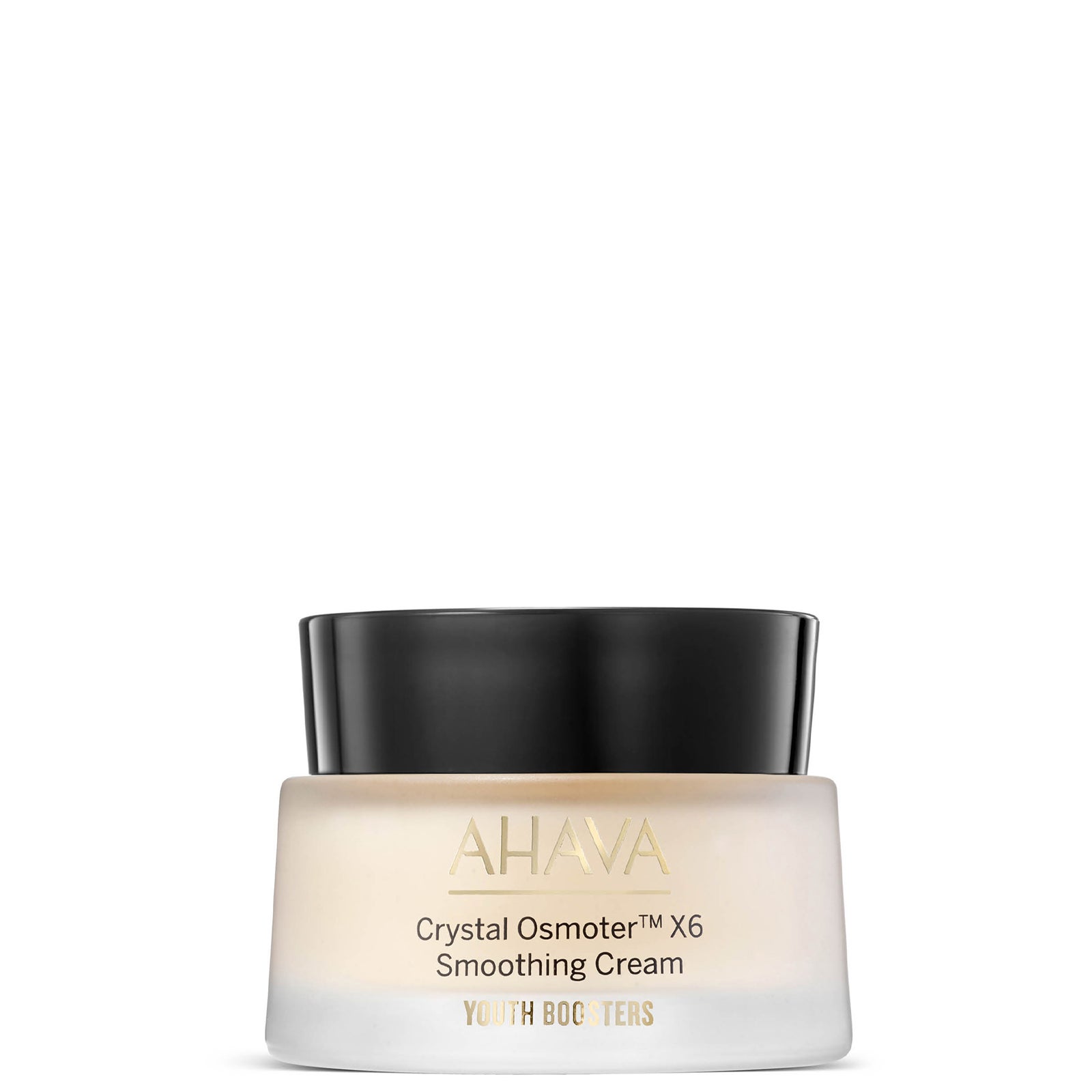 Ahava Ahava Crystal Osmoter X6 Vegan Smoothing Day & Night Gel — Заглаждащ дневен и нощен крем, 50 мл ТЕСТЕР 1