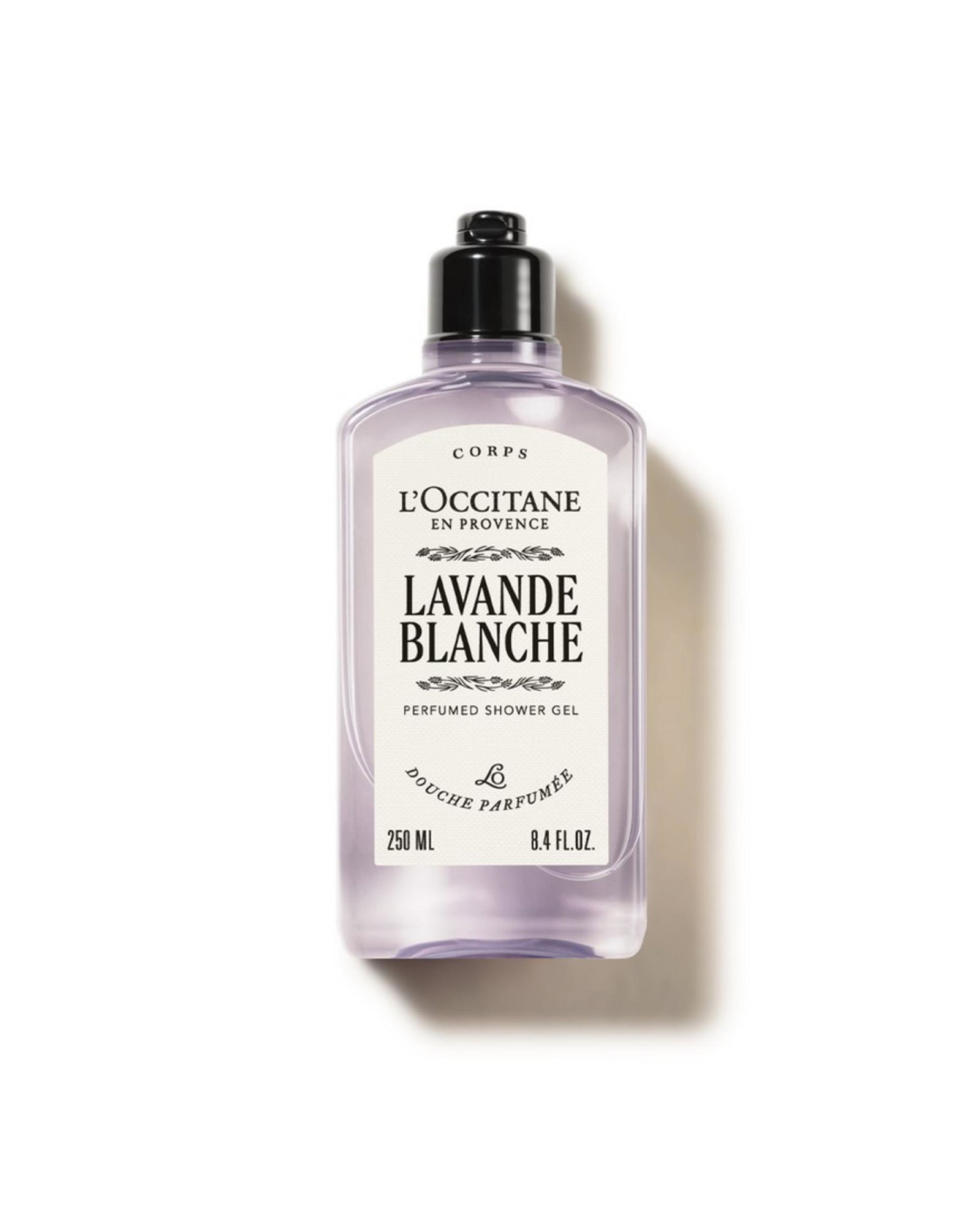 L`Occitane en Provence L`Occitane en Provence Lavande Blanche — Почистващ и омекотяващ душ гел за всеки тип кожа, 250 мл 1
