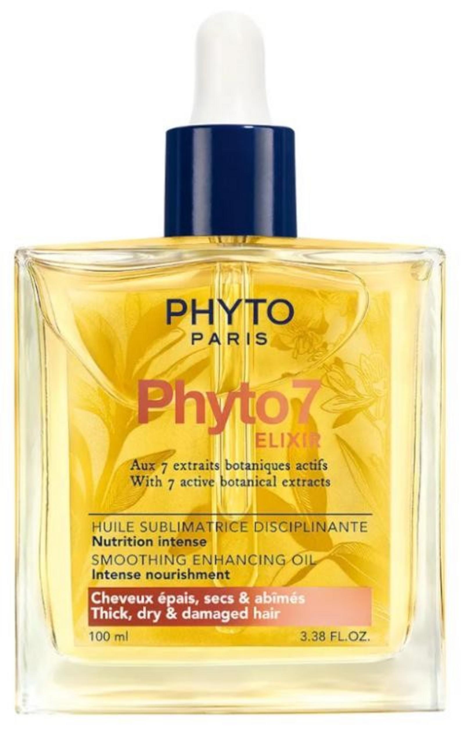 Phyto Phyto 7 — Подхранващо и изглаждащо масло за коса, 100 мл 1