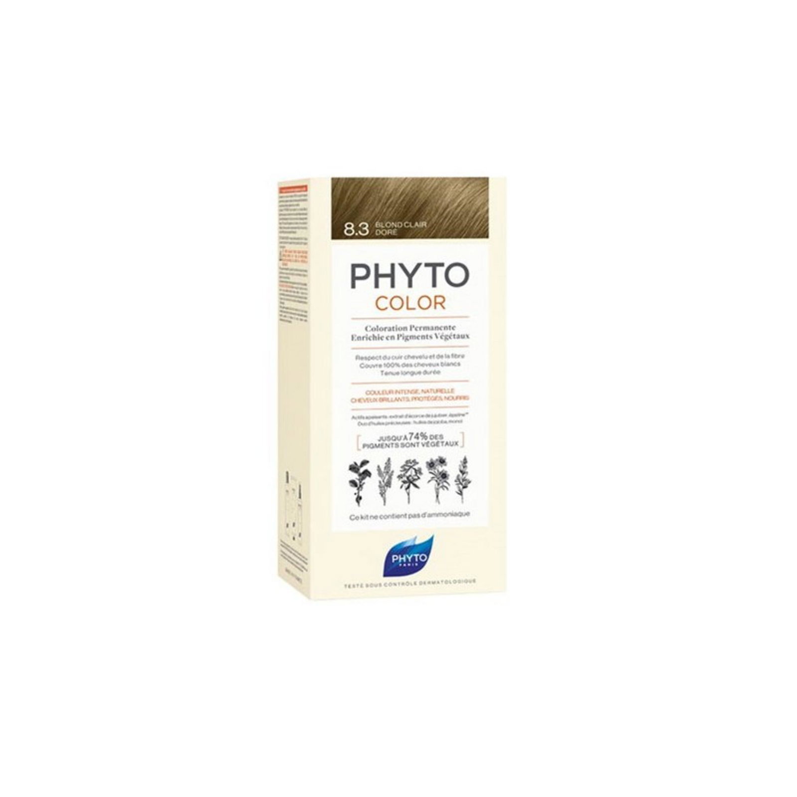 Phyto Phyto Phytocolor — Боя за коса, 112 мл — 8.3 Light Golden Blonde 1