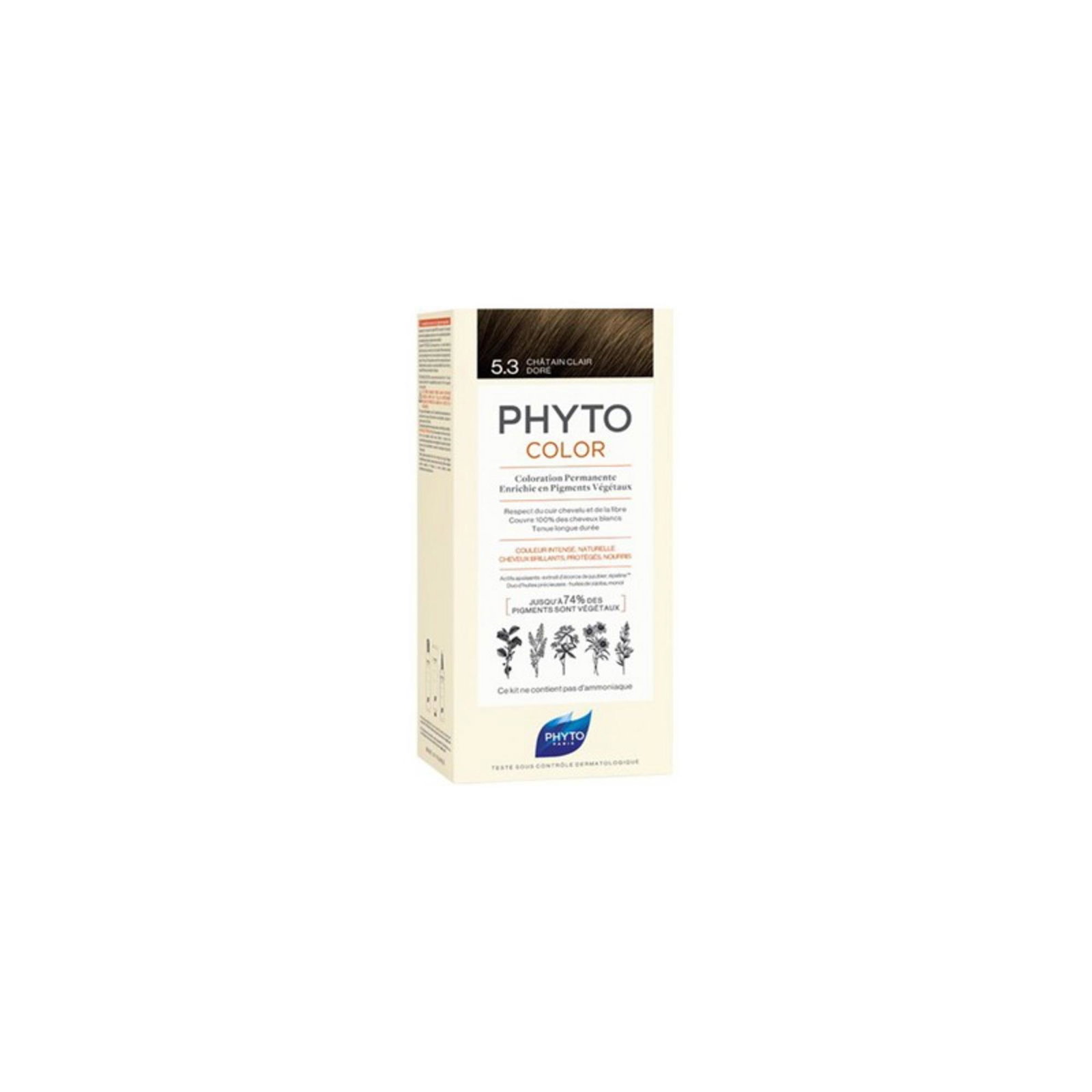 Phyto Phyto Phytocolor — Боя за коса, 112 мл — 5.3 Light Golden Brown 1