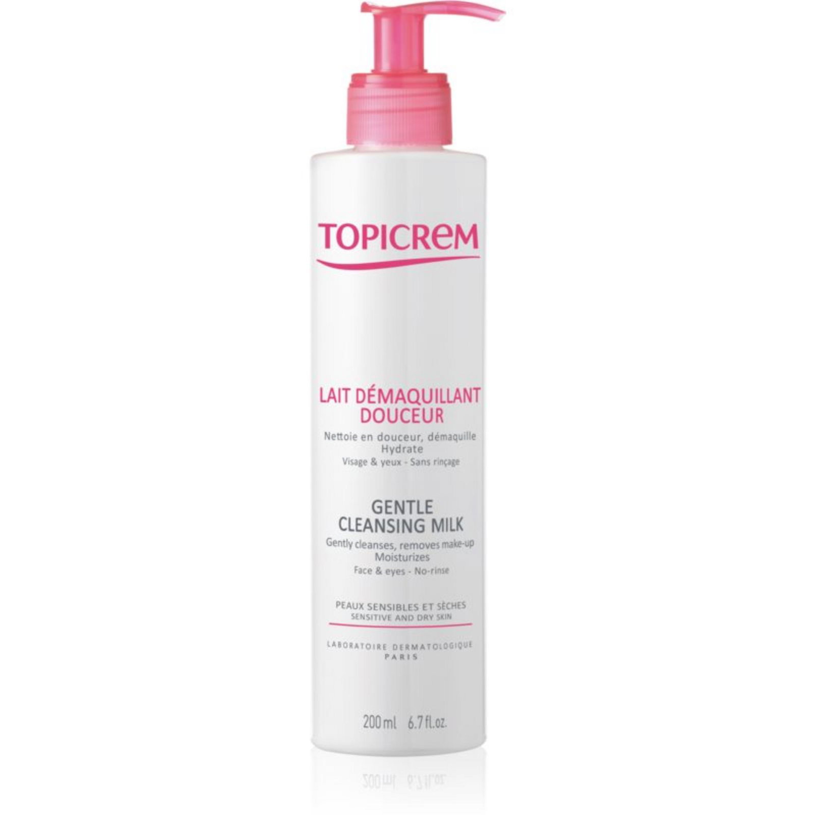 Topicrem Topicrem & Moisturising — И хидратиращо почистващо мляко, 200 мл 1