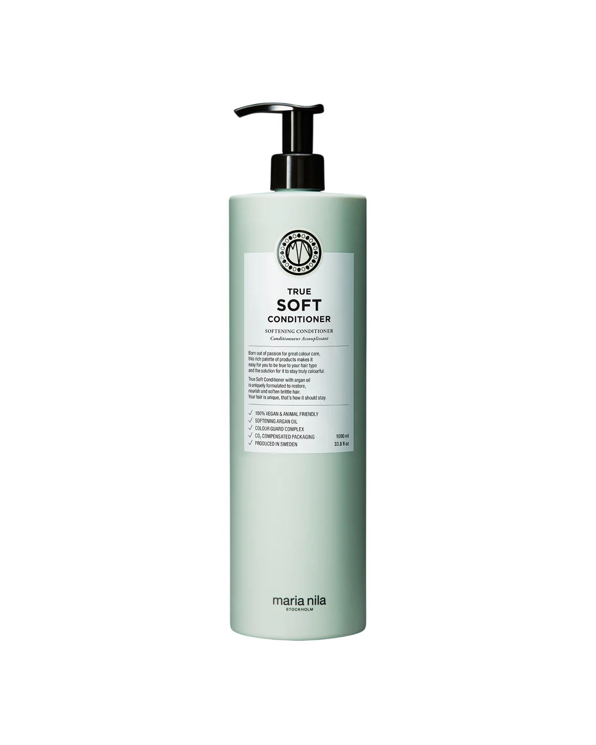 Maria Nila Maria Nila True Soft Hair — Хидратиращ балсам за коса, 1000 мл ТЕСТЕР 1