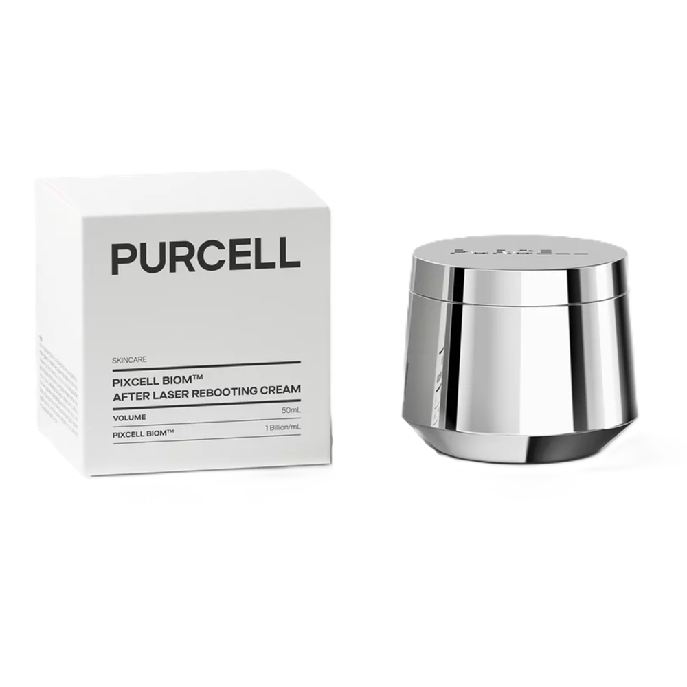 Purcell Purcell Pixcell Biom After Laser Rebooting — Стягащ и регенериращ крем ежедневен за лице, 50 мл 2