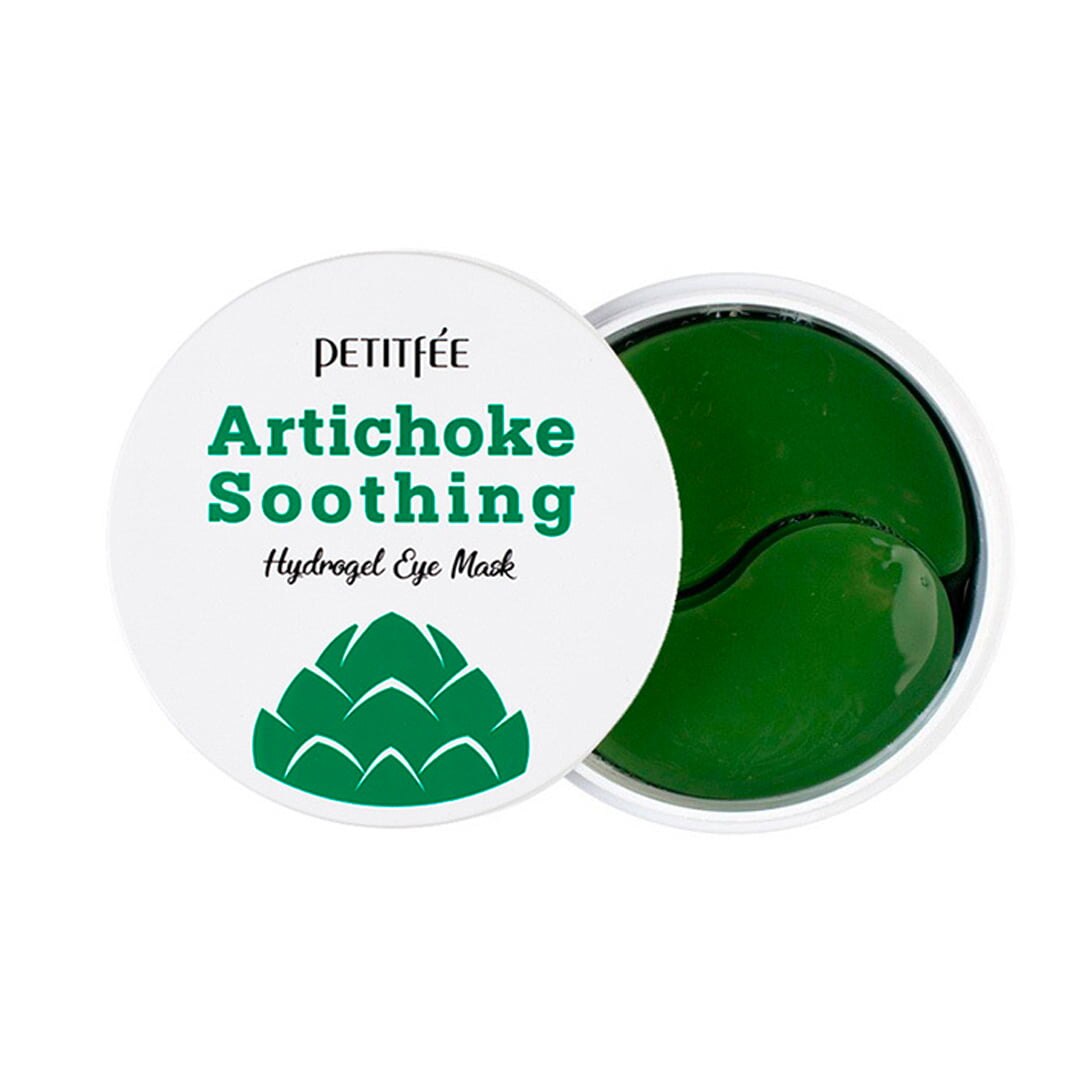 Petitfee Petitfee Artichoke Soothing Calming Day & Night — Успокояващи, успокояващи, успокояващи околоочни лепенки, 60 бр. 1