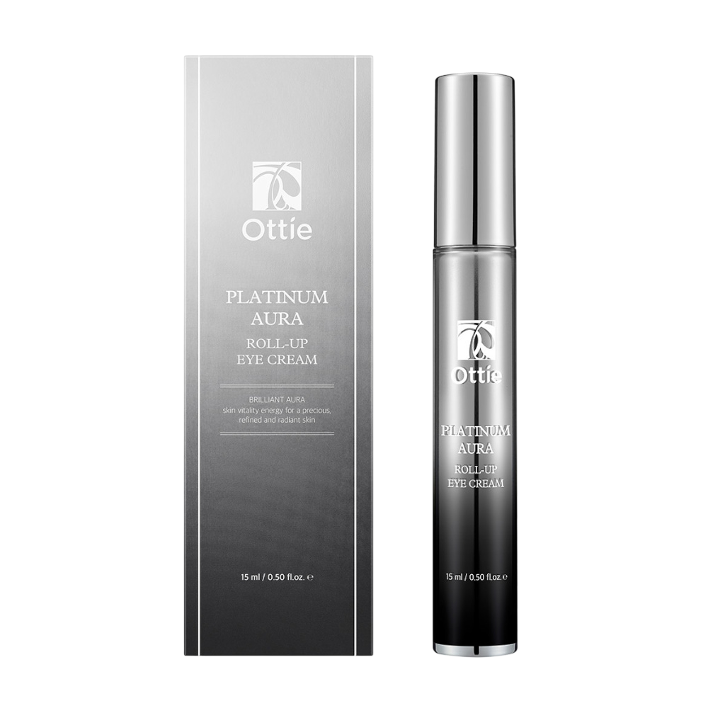 Ottie Ottie Platinum Line — Хидратиращ и ревитализиращ околоочен рол-он, 15 мл 2