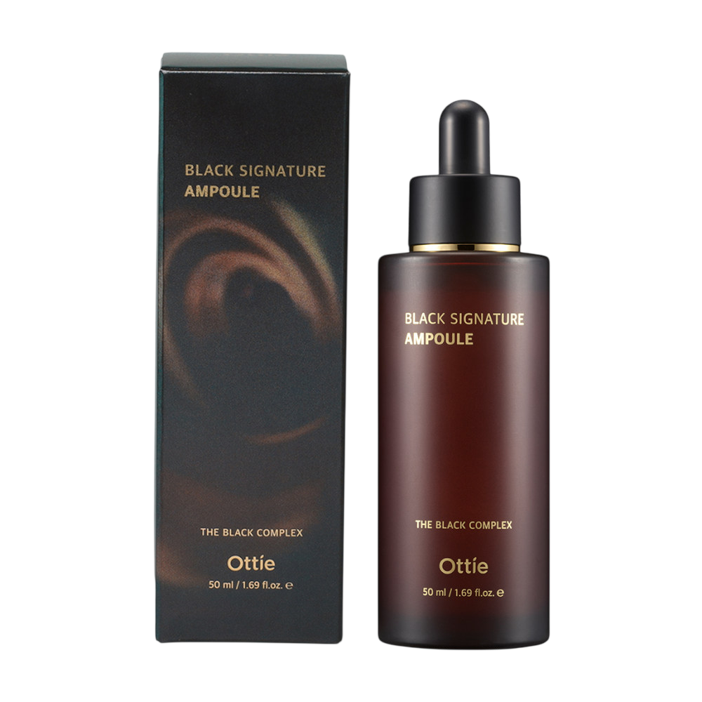Ottie Ottie Black Line — Хидратиращ и регенериращ серум за лице, дневен и нощен, 50 мл 2