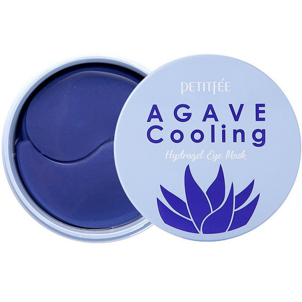Petitfee Petitfee Agave Cooling Hydrogel Revitalising Day & Night — Охлаждащи,ревитализиращи околоочни лепенки за околоочен контур, 60 бр. 1