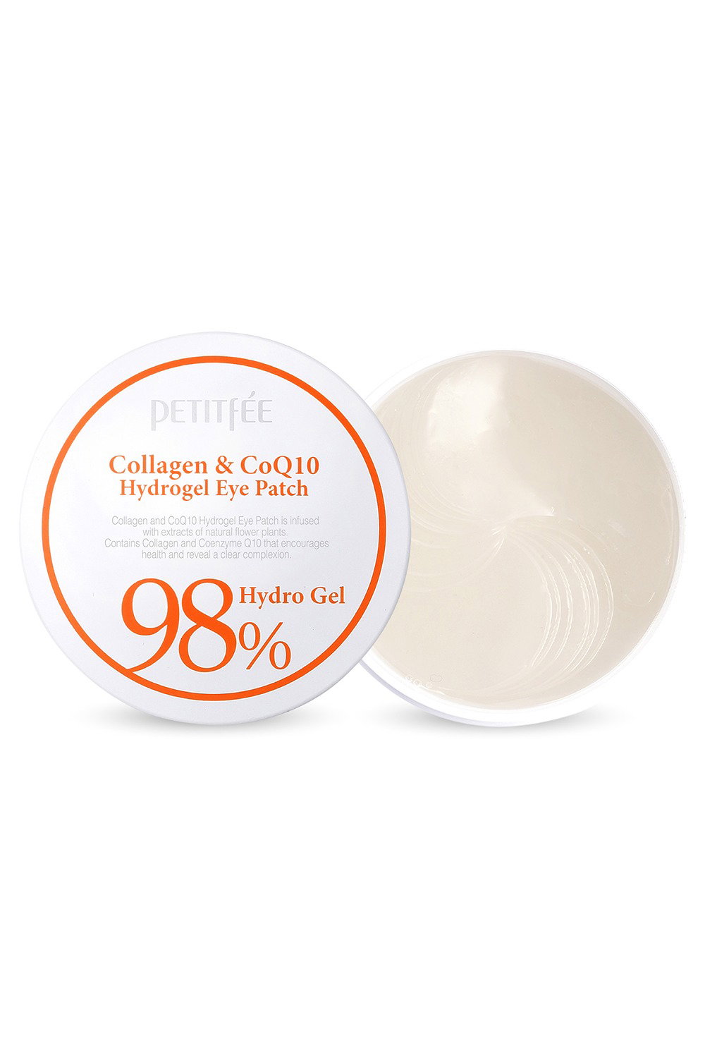 Petitfee Petitfee Collagen & Coq10 Hydrogel Firmness & Elasticity Day & Night — Стягащи, еластични околоочни лепенки, 60 бр. 1