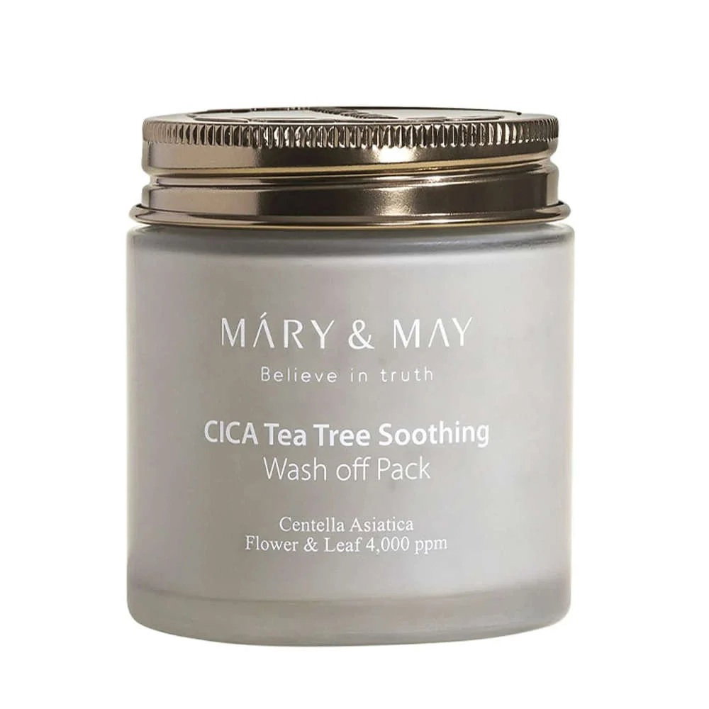 Mary and May Mary and May Cica Tea Tree — Успокояваща, пречистваща маска за лице, 125 г 1