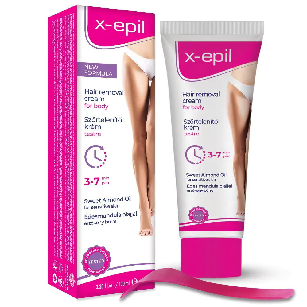 X-Epil X-Epil Silky Finish Hair Removal — Крем за чувствителен за депилация, 100 мл 1