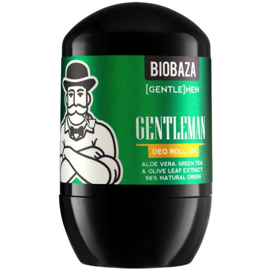 Biobaza Biobaza Gentlemen Aloe Vera — Дезодорант против изпотяване за мъже, 50 мл 1