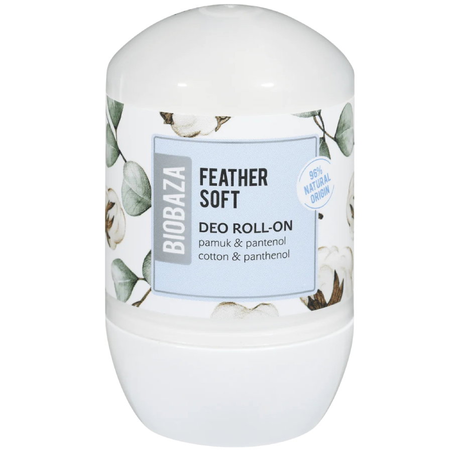 Biobaza Biobaza Feather Soft Cotton — Дезодорант против изпотяване за жени, 50 мл 1
