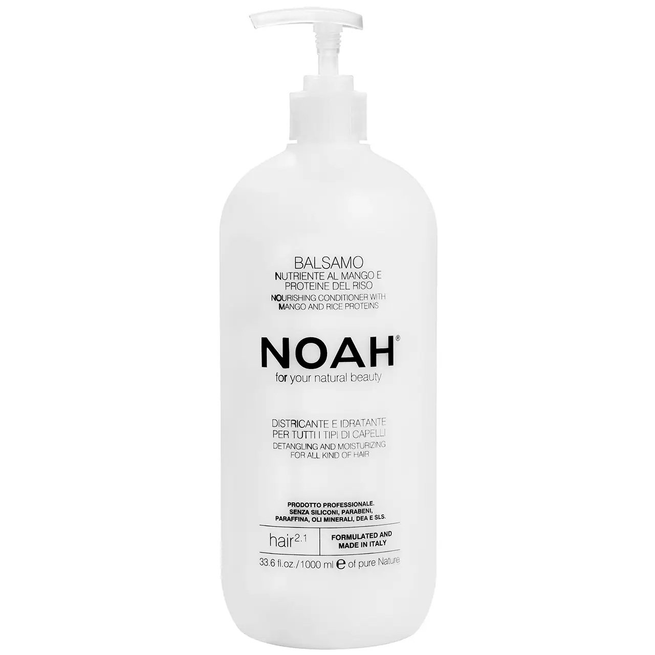 Noah Noah Mango Hair — Подхранващ и хидратиращ балсам за коса, 1000 мл 1