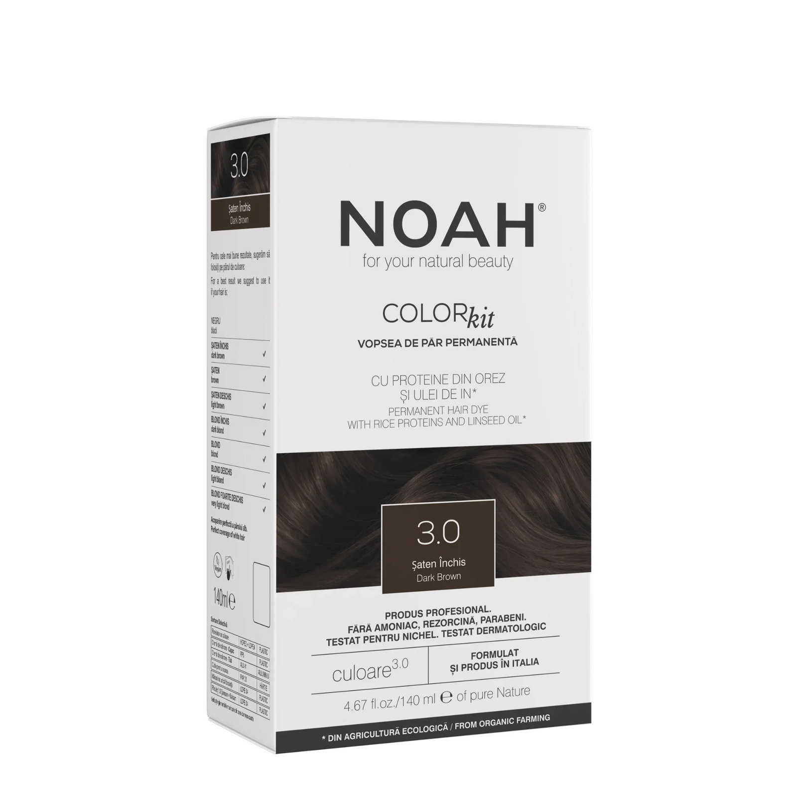 Noah Noah — Боя за коса, 140 мл — 3.0 Dark Brown 1