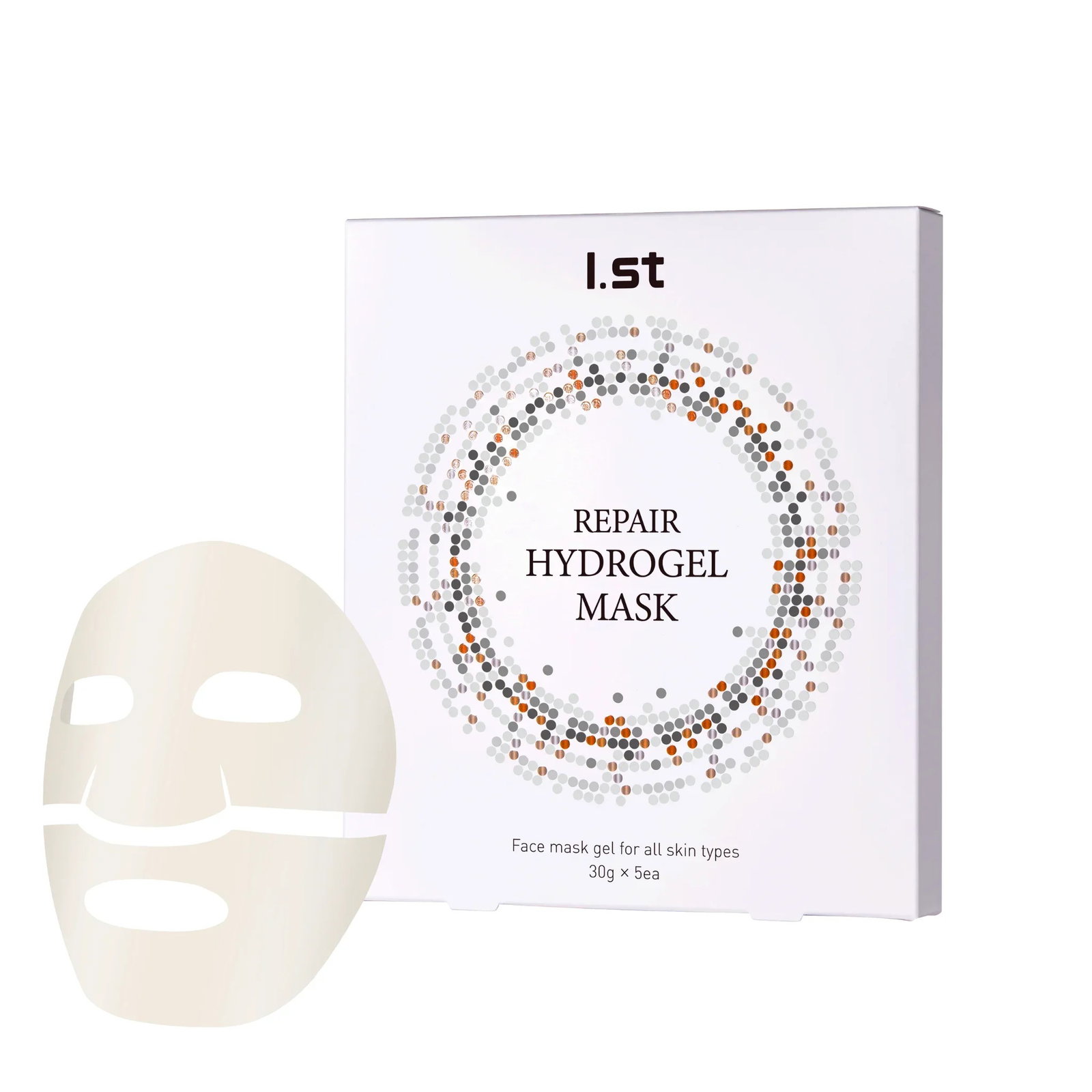 I.ST I.ST Repair Hydrogel Mask Pack — Хидратираща и подхранваща платнена маска за лице седмична или при нужда, 5 бр. 1