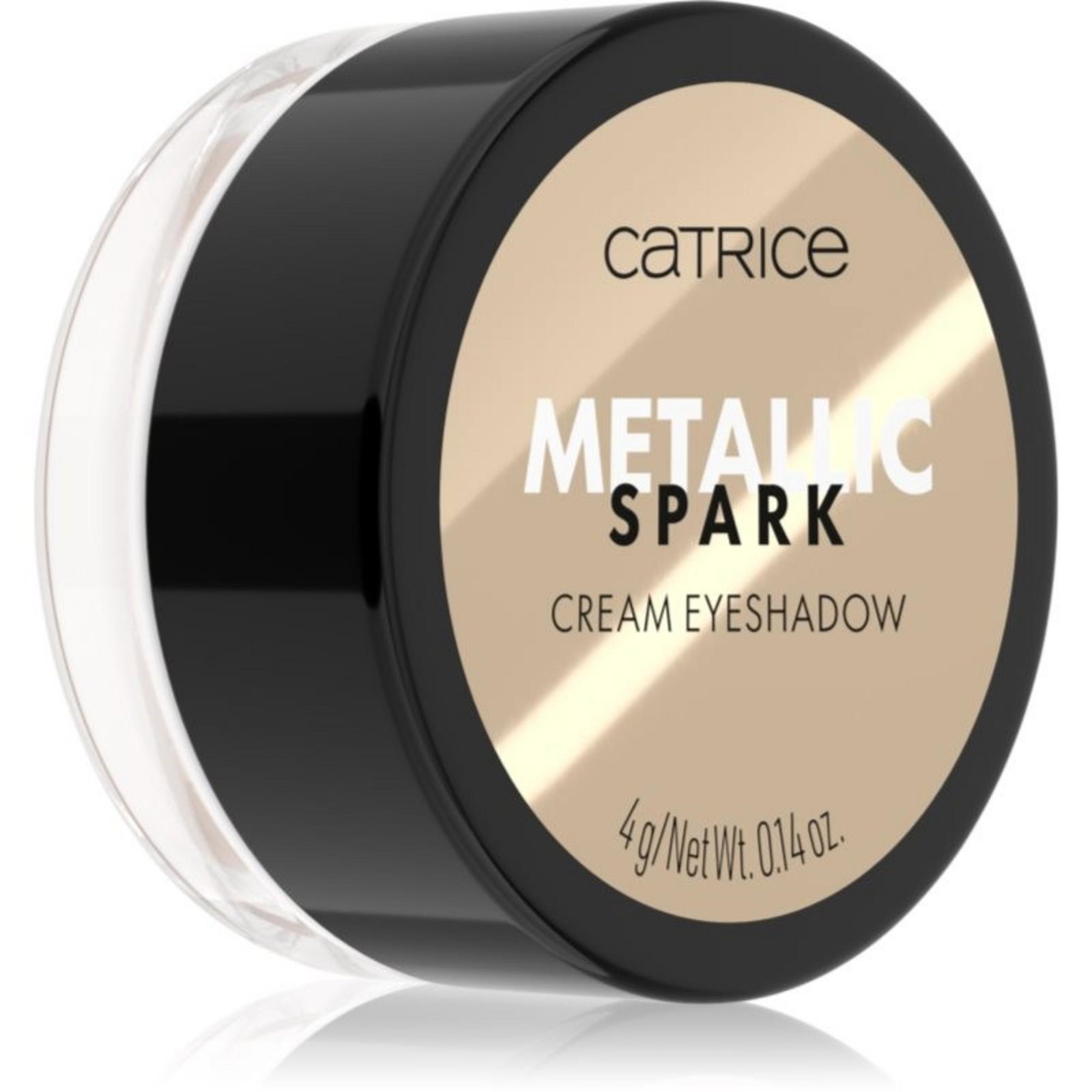 Catrice Catrice Metallic Spark Brilliant Cream — Метални, блестящи, кремообразни сенки за очи, 4 г — 010 Champagne Chic 3