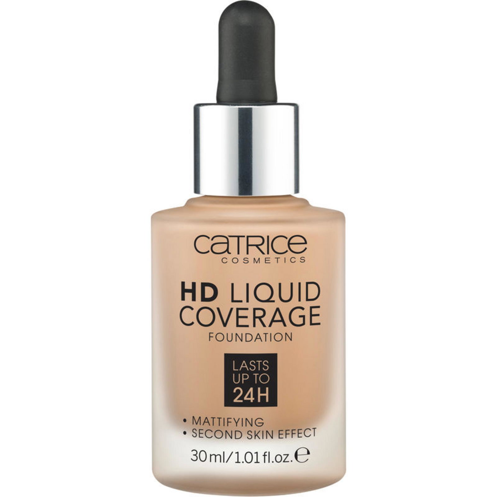 Catrice Catrice HD Vegan Matte — Матиращ течен фон дьо тен, 30 мл — 036 Hazelnut 2