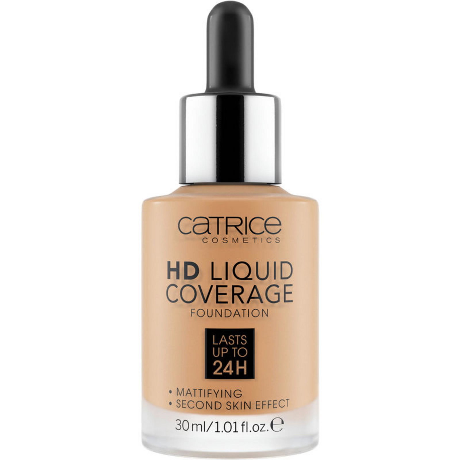 Catrice Catrice HD Vegan Matte — Матиращ течен фон дьо тен, 30 мл — 046 Camel Beige 2