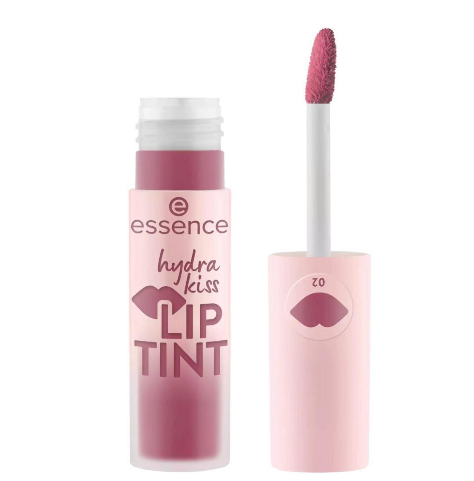 Essence Essence Hydra Kiss Tint — Хидратиращо течно червило, 4 мл — 02 Vintage Rose 2